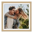 thumbnail image 2 of 22x22 Frame Natural With White Picture Mat For 22x22 Photo - Natural 26x26 Frame To Display Print, 2 of 7