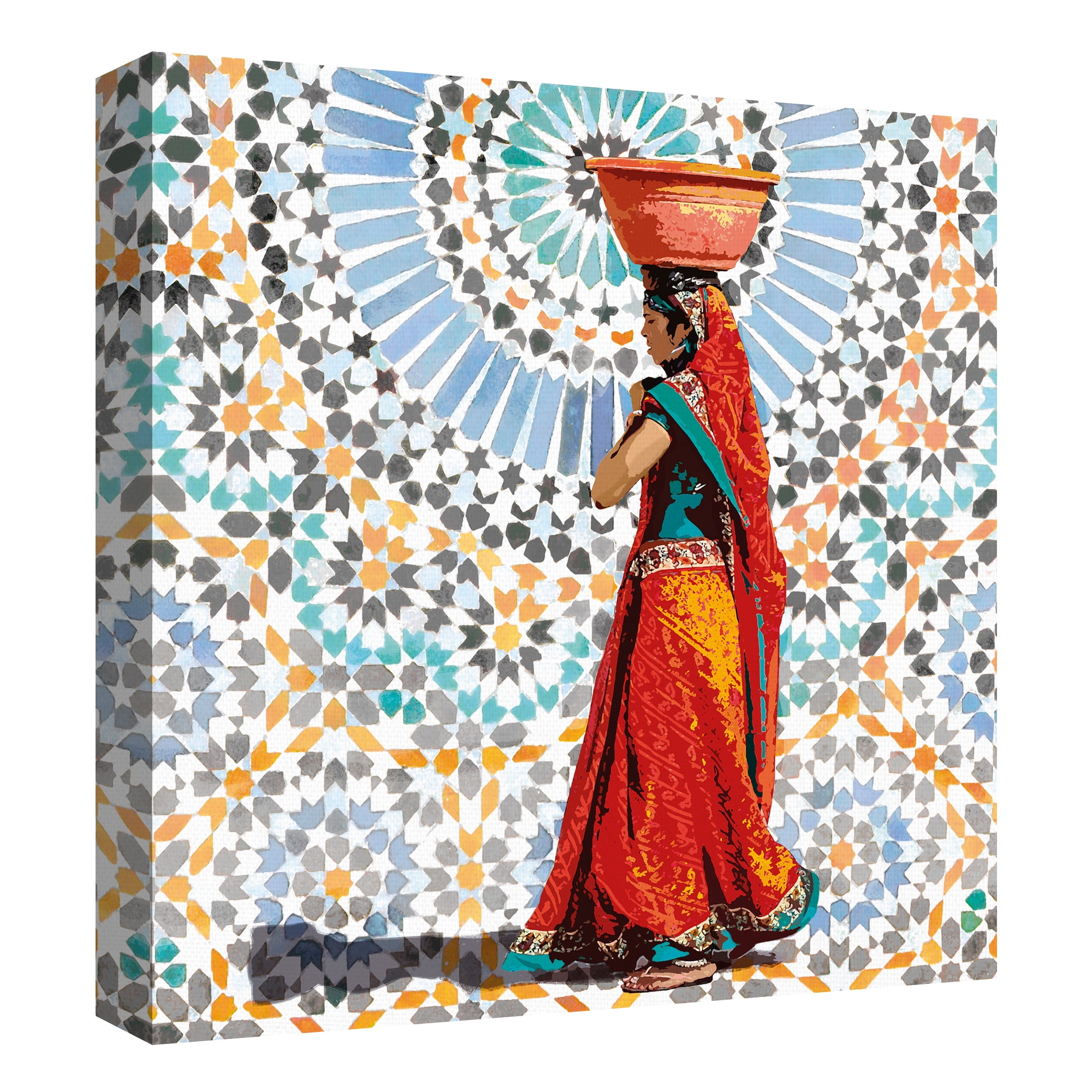 A Balanced Stroll by Mark Chandon Canvas Art Print