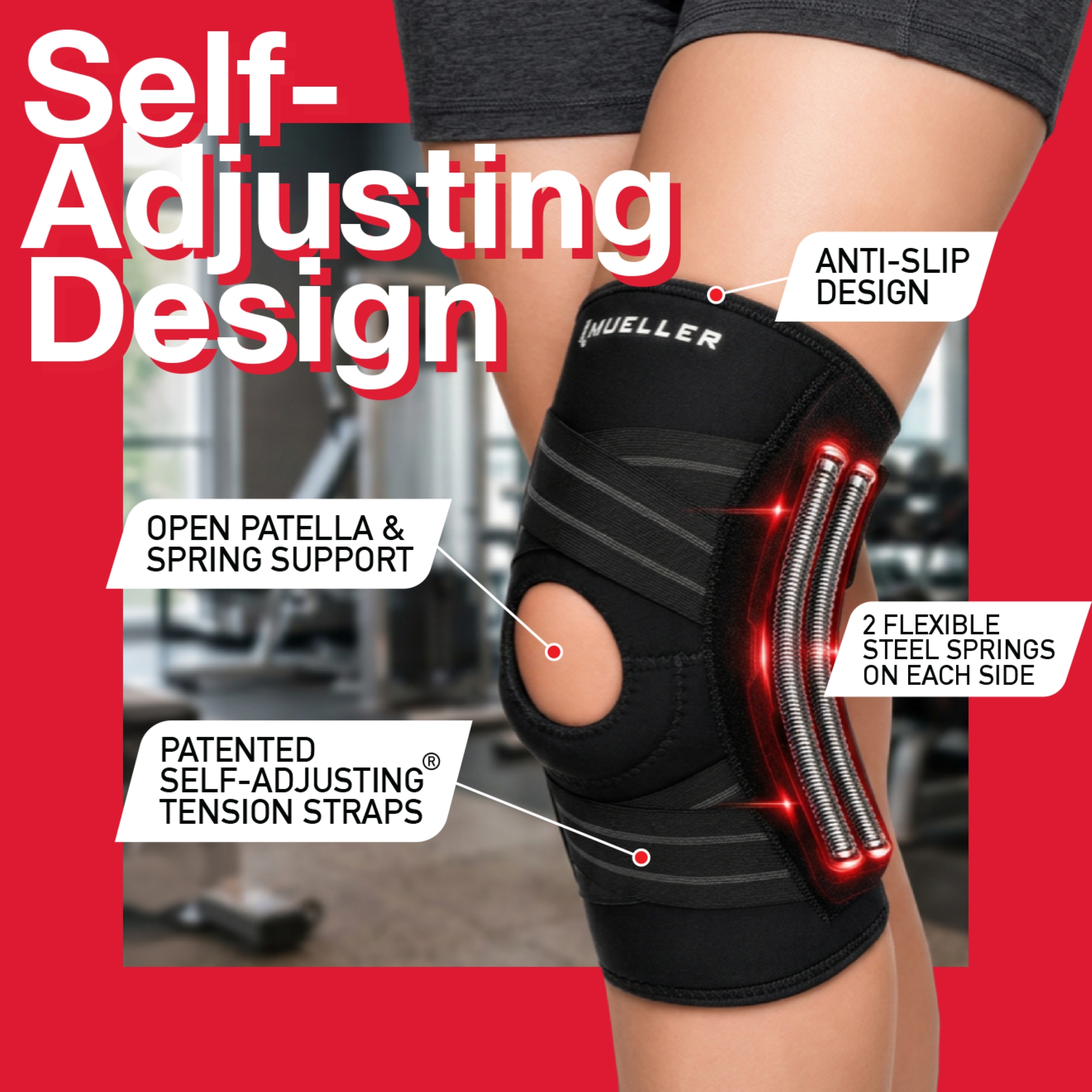 Mueller Self-Adjusting Knee Stabilizer photo 7