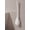 Ceramic White, variant on Toilet Brush with No Dead Corners, Home Use, No Punching, Silicone Brush, Bathroom Wall Hanging, Long Handle, Toilet Cleaning Tool