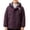 Purple, variant on Nilvkv Boys Puffer Jacket, Boys Winter Jacket, Solid Color Hooded Long Sleeve Padded Jacket with Pockets Yellow 7-8 Years Yellow 7-8 Years
