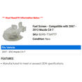 thumbnail image 2 of Fuel Screen - Compatible with 2007 - 2012 Mazda CX-7 2008 2009 2010 2011, 2 of 2