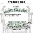 thumbnail image 6 of HELLHERO Leaves Rollator Walker Seat Back Cover Back Cover Easy to Clean for Street Non-Slip Fit Comfortable, 6 of 7
