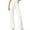 White women flare jeans high waisted a1, variant on BRELIL Women's Flare Leg High Waisted Jeans with Pockets Button Denim Casual Long Pants Trendy Y2K Trouser Streetwear Fashion Outfits, White S