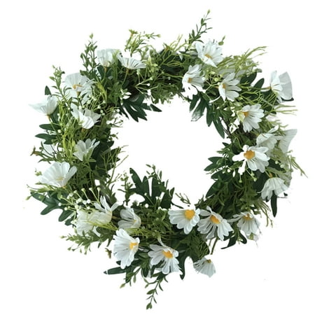 

Home decoration best home decor Flower Simulation Garland Ring Field Pendant Door Knocker Round Wreath Fragarn