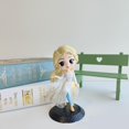 thumbnail image 1 of Princesa Disney Q Posket, figura linda de Elsa Anna Blancanieves y Alicia de 15 cm, figura grande, regalo de cumpleaños, decoraciones para pasteles, 31 estilos, 1 of 5