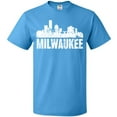 thumbnail image 3 of Inktastic Milwaukee Skyline Grunge T-Shirt, 3 of 5