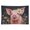 Textured Pig Daisy Dark, variant on Textured Cotton Wheat Bouquet Wall Tapestry Decorative, Aesthetic Fabric Wall Hanging Art for Bedroom Living Room Dorm, Durable & Lightweight Wall Decor with Hanging Kit 30"×40"