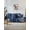 Blue, variant on Blue Marble Couch Cover, Modern Minimalist Abstract Fluid Art Sofa Cover Blanket for 1 Seat Cushion,Sectional Sofa Slipcover Furniture Protector for Living Room Bedroom 71''x91''