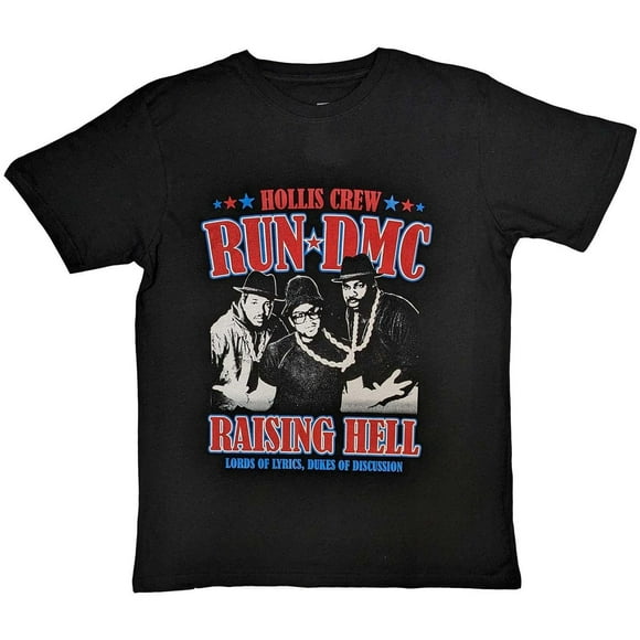 Run DMC Adult Raising Hell Americana T-Shirt