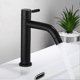 thumbnail image 4 of Faucet, Single Cold Water Tap For Stainless Steel Bathroom Sink Faucet - Black, 4 of 5