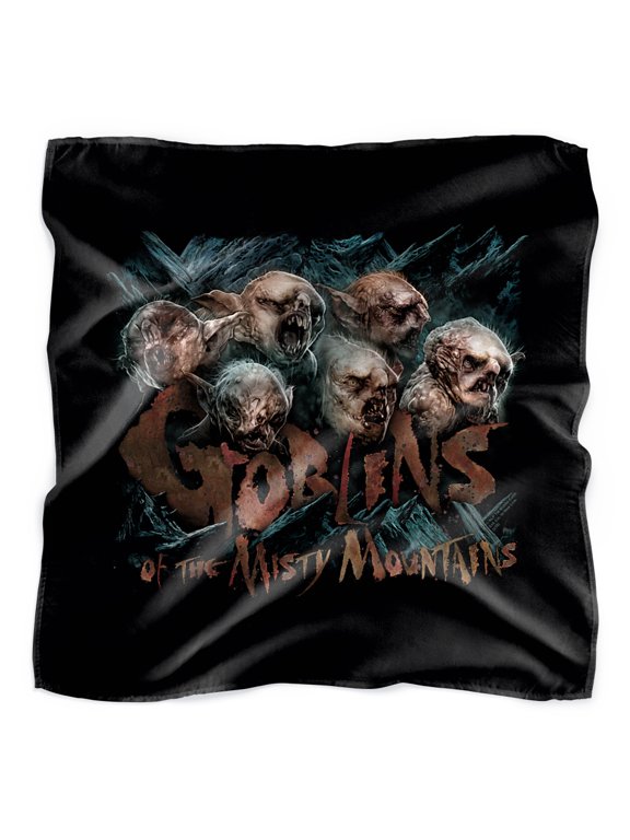 The Hobbit Misty Goblins Bandana (21 in x 21 in)