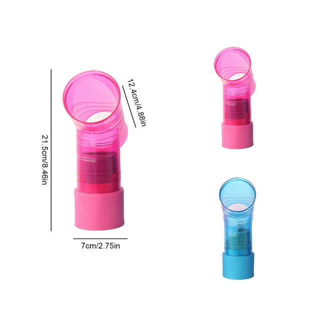 DIY Diffuseur de Cheveux Rouleau de Cheveux Imperméable Pratique pour les Femmes Universel Réglable Résistant à l'Usure Curler Permed Ouverture Design Accessoires de Barbier Bleu