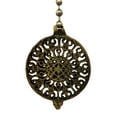 thumbnail image 5 of Royal Designs 24 Inch Adjustable Ceiling Fan Pull Chain Extension with Refracted Filigree Ornament, Antique Brass, Set of 2, 5 of 8