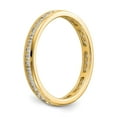 thumbnail image 5 of 14k Yellow Gold Channel Set Diamond Eternity Wedding Band Anniversary Ring Size 5 - 1/2 Ct., 5 of 5