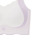 thumbnail image 5 of Hduncf Girls Sports Bra Elasticity Strap Seamless Bralettes Padded Wireless No Show Full Coverage Comfort Breathable Underwear Purple 9-10Years, 5 of 7