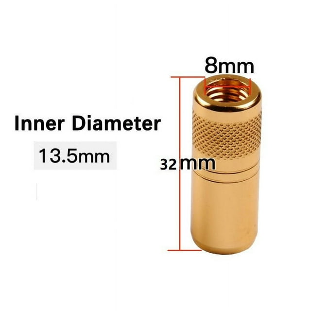 Adaptateur de Filet de Pêche Multifonctionnel en Alliage d'Aluminium pour Filet de Débarquement DIY / Pièces de Rechange 1015mm à M8
