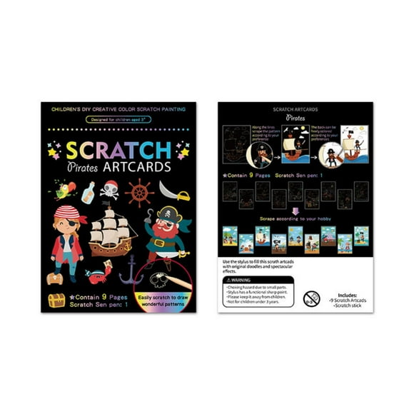 Toys Games Kids,Christmas Decorations,Baby Toys Clearance,Novelty Gag Toys for Girls Boys,Scratch Paper Art,Colorful Drawing Art Book with 1 Scratch Pen for Birthday Christmas Party Games Kits