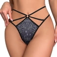 thumbnail image 2 of Floral Soul Open Type Women's Panties Crotch Opening G-strings Thongs Lingeries Underwear, 2 of 7