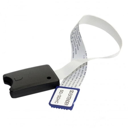 Chenyang CY Standard SD SDHC Memory Card Kit Male to SD Female Extension Soft Flat FPC Cable Extender 25cm Cable