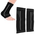 thumbnail image 4 of Ankle Compression Sleeve, Lightweight Breathable Ankle Brace  For Injury Recovery For Sports For Heel And Ankle Pain Relief Black Gray, 4 of 8