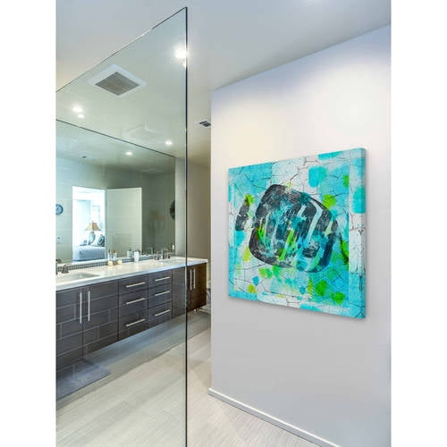 "The Reefs Inhabitant" Painting Print on Wrapped Canvas