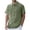Green, variant on Mens Knit Button Up Short Sleeve Shirts Breathable Wrinkle Resistant Lapel Collar Untucked Casual Vacation Beach Summer Tops with Pocket Green M