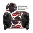 thumbnail image 4 of Fotbe record lips Skull Luggage Cover Protector,Suitcase Protector,Scratch and Dirt Resistant,Fits 18-32 Inch Luggage-Large, 4 of 9