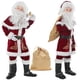 thumbnail image 2 of Disfraz de Papá Noel para niños, conjunto de 12 piezas para Navidad, disfraz de Papá Noel para fiesta de Navidad, disfraz de terciopelo rojo de lujo para niños, disfraz de Cosplay para niños de 4 a 5, 2 of 4