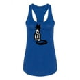 thumbnail image 1 of Cat Silhouette Racerback Tank Women -Image by Shutterstock, Female x-Large, 1 of 4