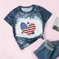 thumbnail image 2 of Odeerbi Independence Day Mother Daughter Matching Outfits Patriotic Shirt for Girls Parent Child Summer 2025 Fashion Mother's Day Short Sleeve T-shirt Navy, 2 of 9