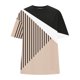 thumbnail image 4 of Fiudx Camisas de Mujer Camiseta Informal con Estampado de Letras para Mujer, Top de Manga Corta con Cuello Redondo y Hombros Caídos, 4 of 4