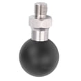 thumbnail image 1 of 1.5 Inch Ball Head with 1/2 Thread Stainless Steel Screw Rod Rubber Ball Mount Use with Connecting Rod and Base, 1 of 7