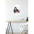 thumbnail image 4 of Demon Slayer - Tanjiro & Nezuko Snow Wall Poster, 14.725" x 22.375", 4 of 4