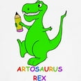thumbnail image 3 of CafePress - Artosaurus Rex Sweatshirt - Crew Neck Sweatshirt, 3 of 4