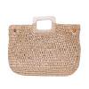 thumbnail image 2 of Bolso de hombro de paja vintage para mujer Bolso de mano de punto de playa de verano (Beige) Tmvgtek Para estrenar, 2 of 9