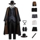 thumbnail image 5 of Disfraz de Cosplay de Anime Nakahara Chuuya, peluca, sombrero, guantes, chaqueta, pantalones, traje de Cosplay de Dazai para mujer, uniforme para hombre y mujer, traje de fiesta, 5 of 5