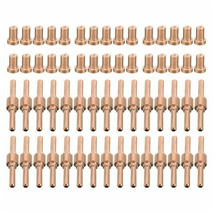 

60pcs Plasma Tips Electrode Nozzles Kit Extended Durable For PT31 LG40