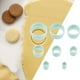 thumbnail image 1 of 8 Piezas de de Herramienta para Hacer Caseras de Pasteles de Fondant Doble Cara para Restaurante, 1 of 8