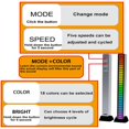 thumbnail image 2 of RGB Sound Control LED Light App Control Pickup Voice Activated  Lights Color Ambient LED Lamp Bar of Music Ambient Light, 2 of 5