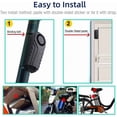 thumbnail image 4 of Wireless Motorcycle Bike Alarm, Anti-Theft Security Motorcycle Bike Alarm with Remote Control Waterproof Vibration Alarm 113dB Super Loud Adjustable Sensitivity, 4 of 6