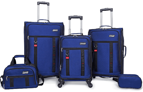 5 piece luggage set walmart