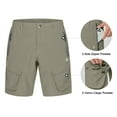 thumbnail image 5 of Little Donkey Andy Men's Stretch Quick Dry Cargo Shorts for Hiking, Camping, Travel Size XXL, 5 of 7