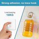 thumbnail image 3 of Magic Hooks, Transparent Self-adhesive , Removable Without Nails Heavy Duty Sticky Hooks For Kitchen, Bathroom, Door Wall,10 Pack Black Gyg8-01 -DGJR, 3 of 5