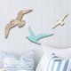 thumbnail image 5 of Seaside Home Estilo Mediterráneo 3 Piezas De Arte De Pared De Madera Con Gaviotas Para La Habitación, 5 of 8
