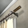 thumbnail image 2 of Otto 13/16" Bay Window curtain rod 20"-36", 38"-72" - Cocoa,(ABay-11-7), 2 of 4