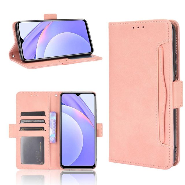 Funda Tipo Billetera GANGXUN para Xiaomi Redmi Note 9 4G – Tapa Flip con Tarjetero