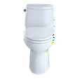 TOTO® UltraMax® II 1G® OnePiece Elongated 1.0 GPF Universal Height