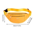 thumbnail image 6 of Stylago Women's Fanny Pack Adjustable Strap Waist Bags Outdoor Hiking Running Casual Crossbody Belt Purse with Multiple Zipper Black, 6 of 6