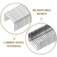 thumbnail image 4 of OULII 1000pcs Weather Stripping Carbon Steel Staples for DIY Projects Silver Staples, 4 of 8